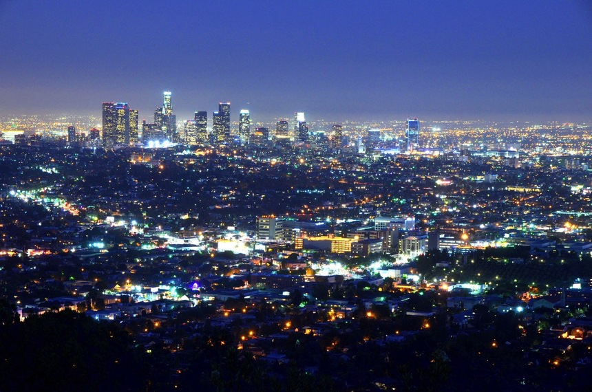 洛杉矶 夜景 私人定制 包车 包团 自驾游 趣美旅行